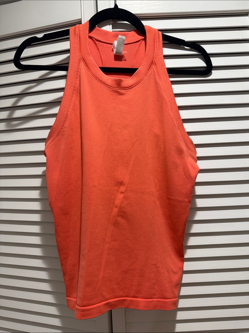Athleta tank top - size large - bright coral